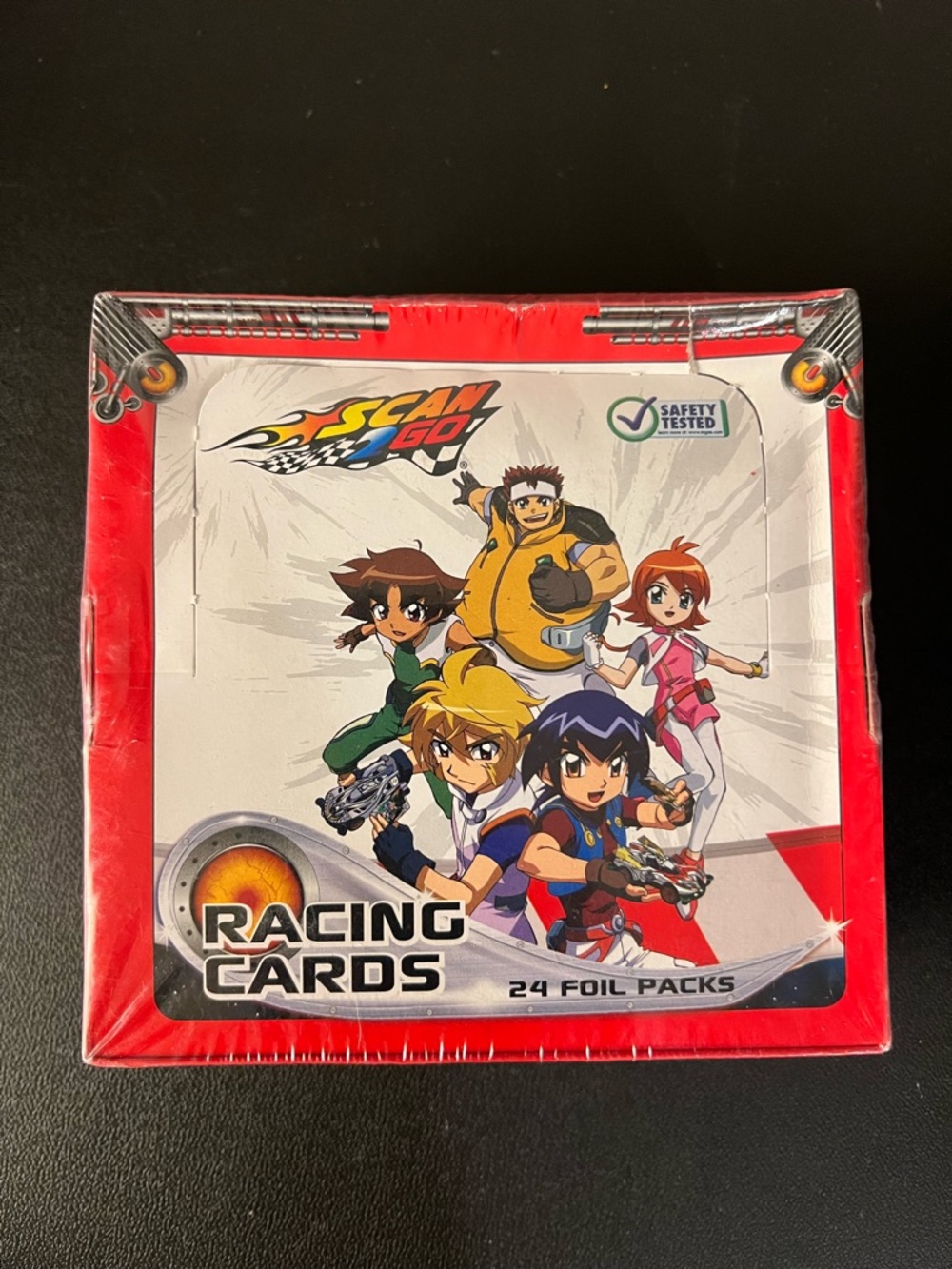 Scan2Go Racing Cards Booster Box (24 Foil Packs) New Sealed